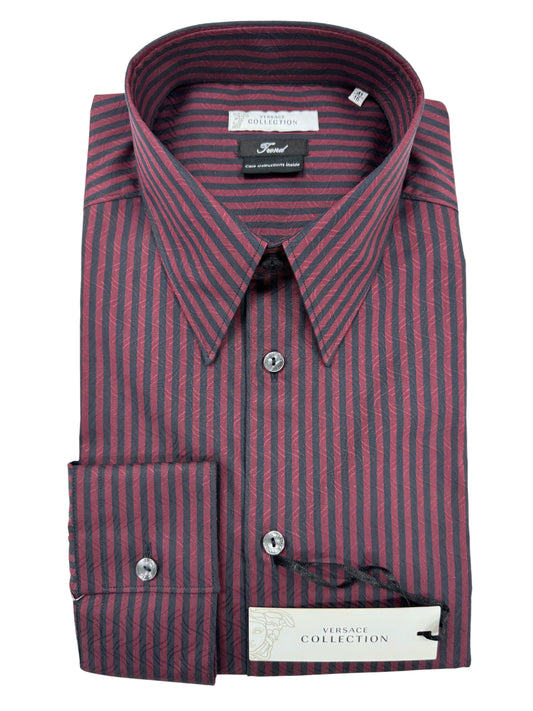 Versace Striped Dress Shirt