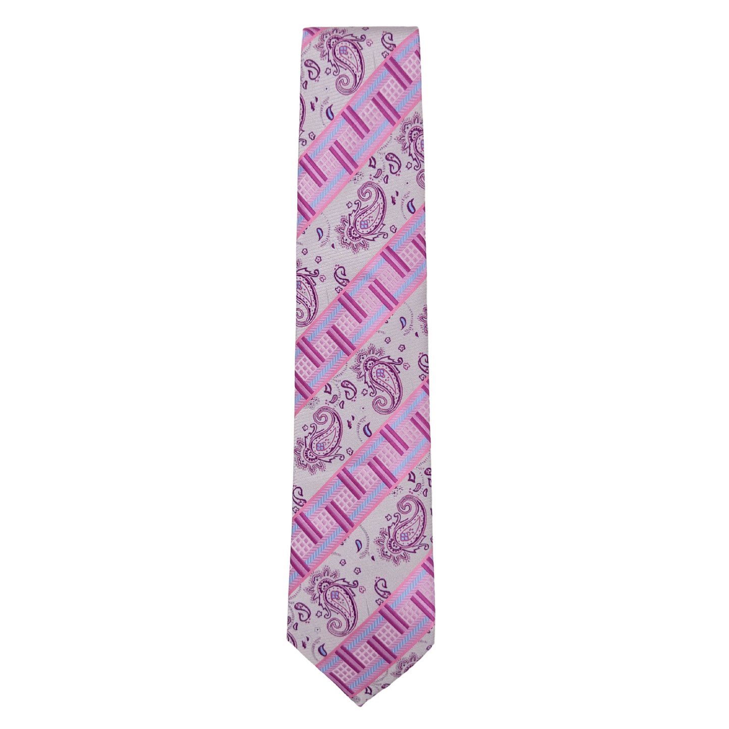 Pink Paisley Tie