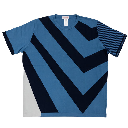 Versace Angled Striped T-Shirt