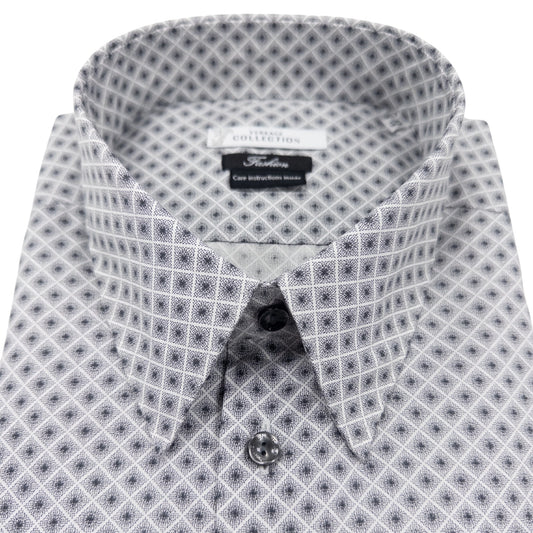 Versace Speckled Patterned Dress Shirt