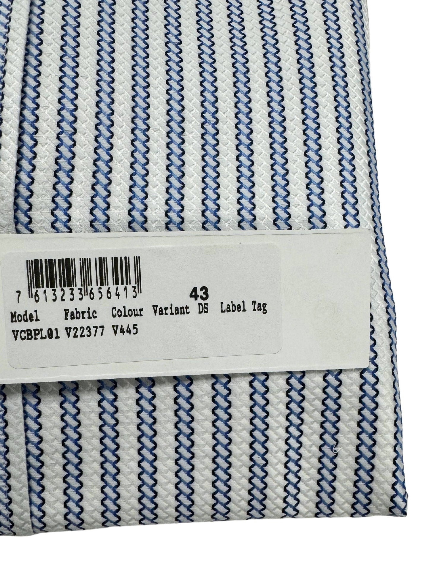 Versace Blue Helix Dress Shirt