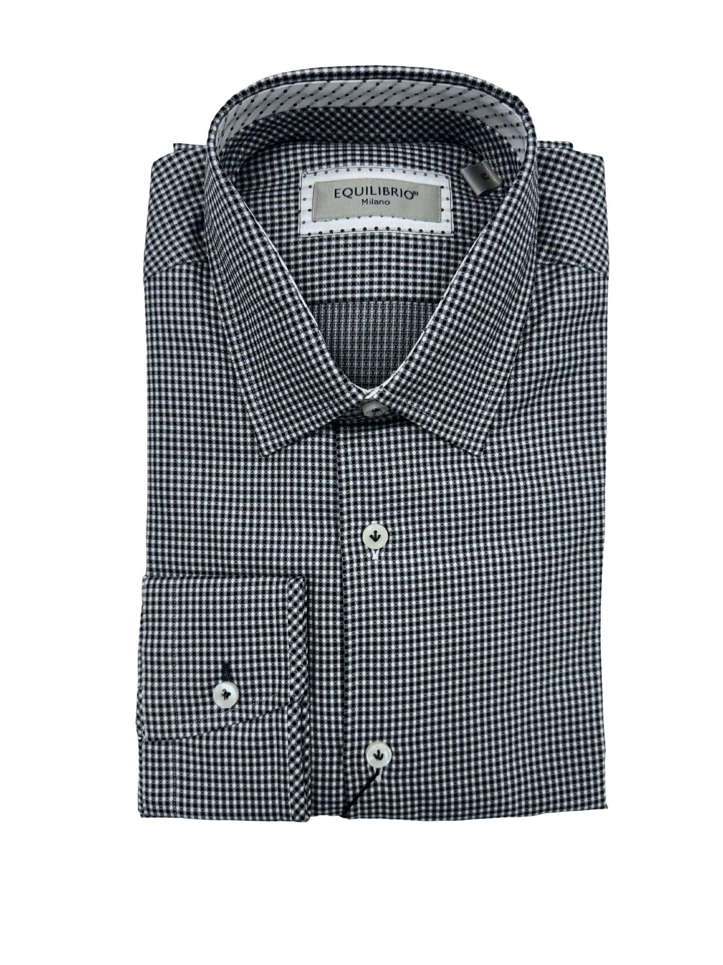 Equilibrio Circle Checkered Shirt