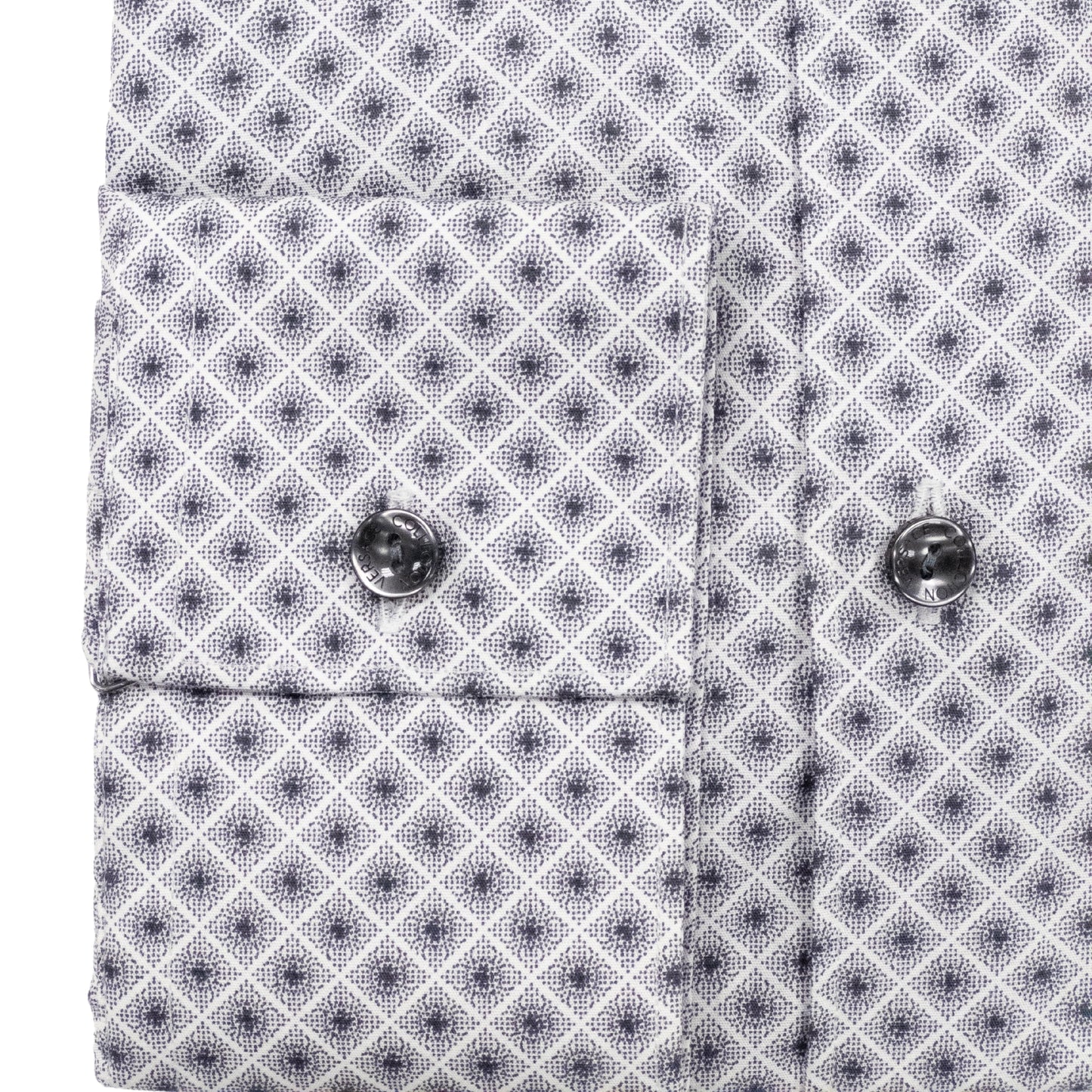 Versace Speckled Patterned Dress Shirt