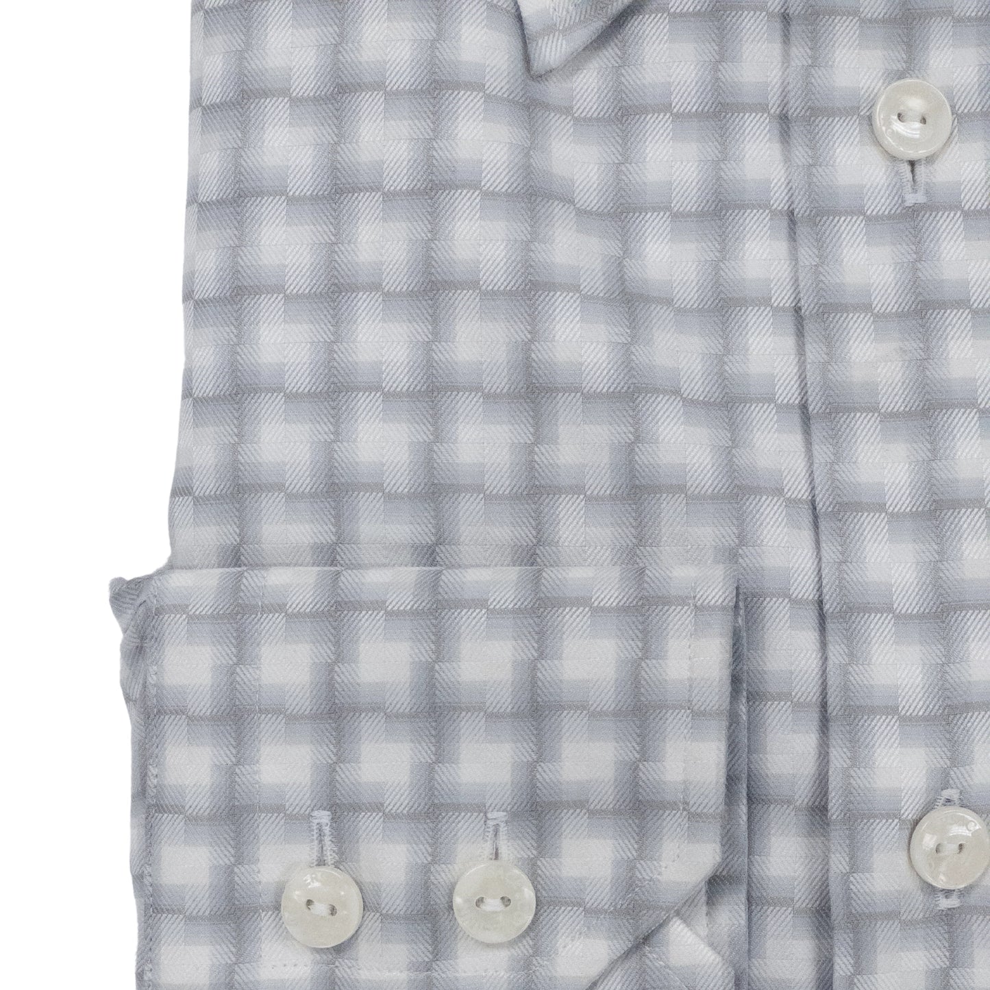 Versace Micro Checkered Dress Shirt
