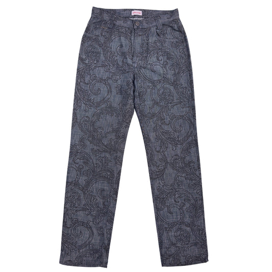 Versace Floral Jeans