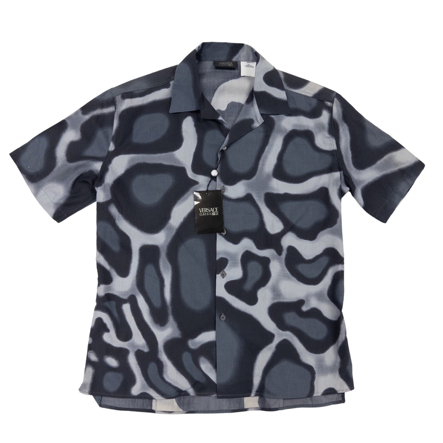 Versace Abstract Short Sleeve Shirt