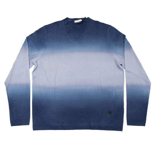 Versace Faded V-Neck Sweater