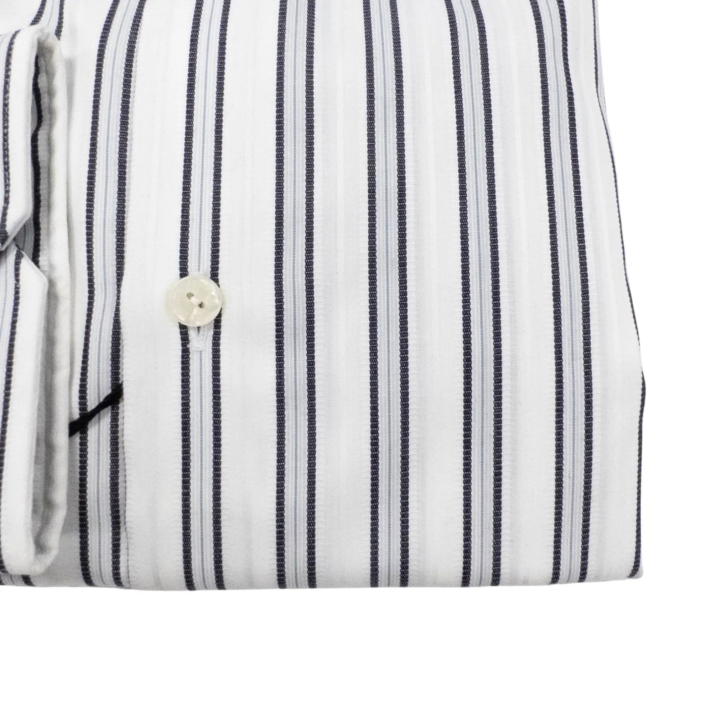 Versace Striped Dress Shirt White