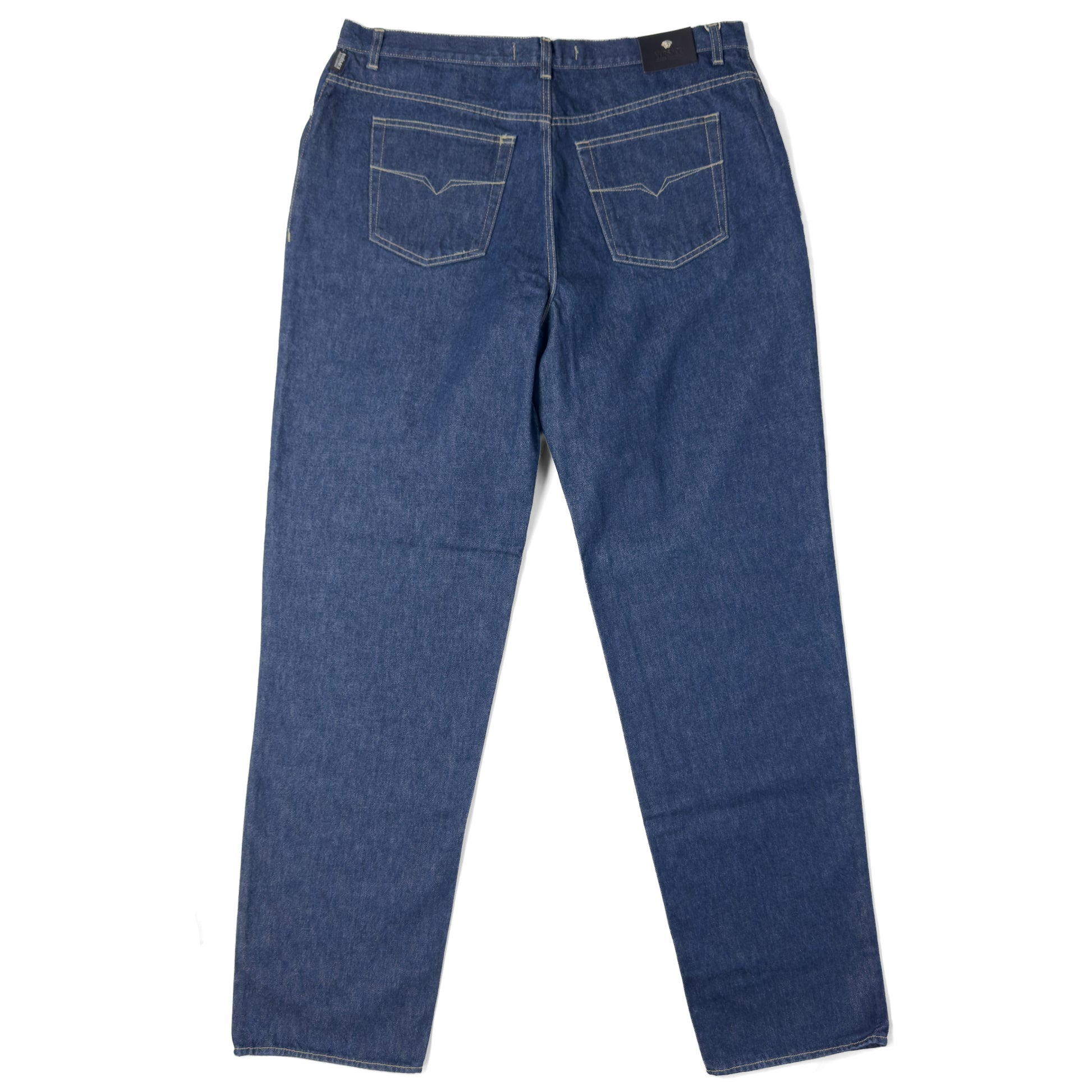 versace blue jeans back side