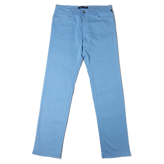 versace light blue jeans front